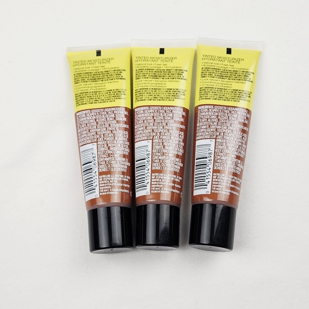 FIRM PRICE 🔥Maybelline Fit Me Tinted Moisturizer BUNDLE OF 3 - Picture 6 of 6
